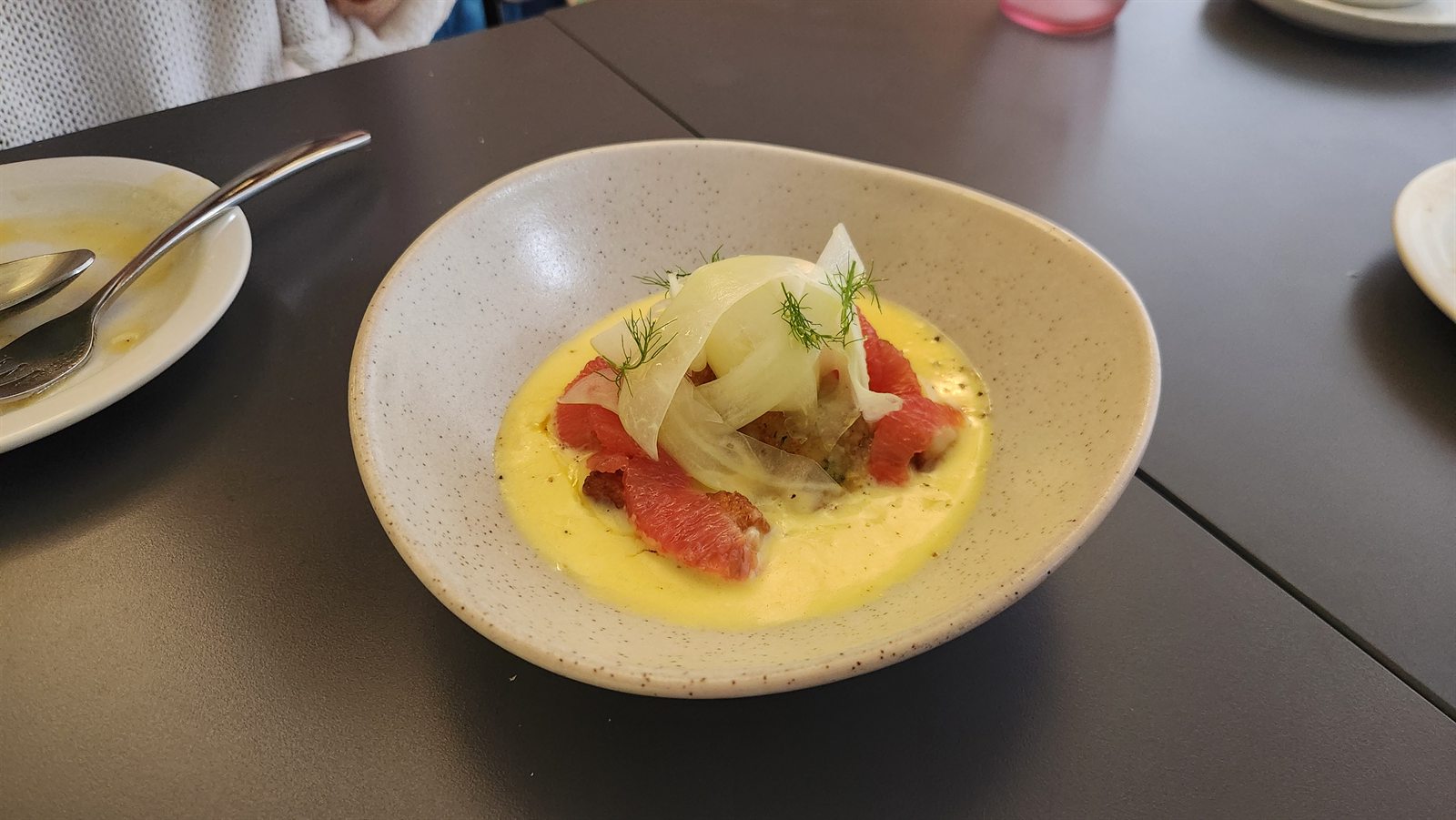 Scallop course at Frater